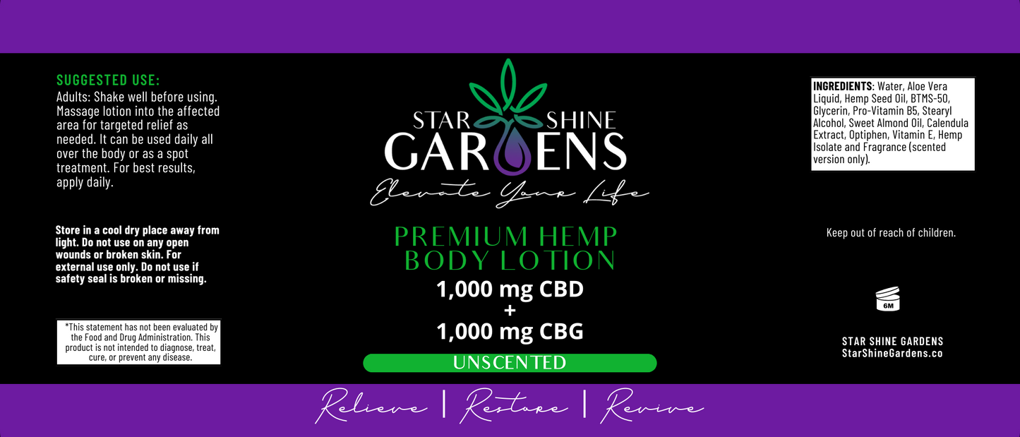 Premium Body Lotion